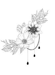 Dessin Tatouage Fleurs Dessin Fleur Dessin Tatouage Comment Dessiner Une Fleur