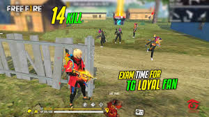 Free fire is the ultimate survival shooter game available on mobile. Exam Time For Tg Loyal Fan Best 14 Kill Gameplay Garena Free Fire
