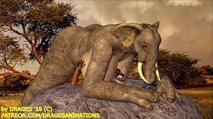 Elephant Futa Shoves Cock Deep Into Predator - ThisVid.com