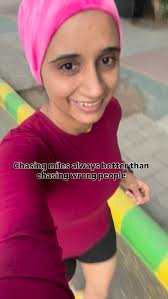 Chasing miles is far better than chasing wrong people in life