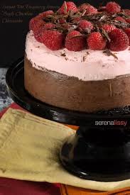 Raspberry Mousse Chocolate Cheesecake Recipe Chocolate Cheesecake New Dessert Recipe Yummy Food Dessert