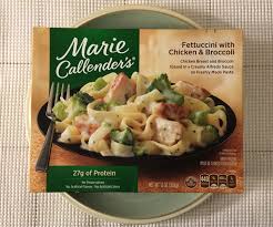 Try our dedicated shopping experience. Marie Callender S Fettuccini With Chicken Broccoli Review Freezer Meal Frenzy