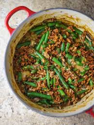 Vegan Green Bean Casserole Recipe Green Bean Casserole Ingredients Green Bean Casserole Vegan Green Bean Casserole