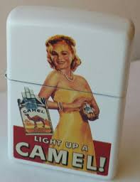 Loss of color due to the items age do not expect items to be in perfect condition and i may not describe every little scratch or spot. Camel Zippo Pin Up Girl Lighter Cigarette Girl New In Box Mnt Rare 50 Made Jack Rabbit S Vintage