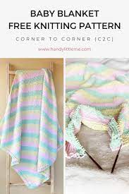 Check spelling or type a new query. Corner To Corner Baby Blanket Pattern Handy Little Me