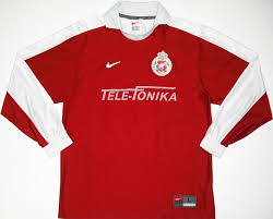 Wisła kraków shirt , fan club chełmianka. Wisla Krakow Home Baju Bolasepak 1999 2000