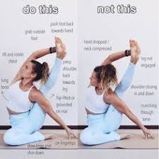 Compass Pose Parivrtta Surya Yantrasana A Pose That Requires Hip Mobility Hamstring Flexibility And An Open Chest Compass Pose Basic Yoga Poses Basic Yoga