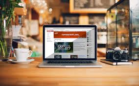 Coffee shops seem to be a business that everyone thinks they want to own some day. Macbook Coffee Shop Tft By Topfreetemplates On Deviantart