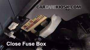 My haynes repair manual says there is another fuse box located at the left end of the instrument cluster, but the only thing i find is a flip out storage box there. 2014 2019 Toyota Corolla Interior Fuse Check 2018 Toyota Corolla Xle 1 8l 4 Cyl
