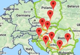 This map was created by a user. 10 Cheapest Cities In Europe Interrail Eu