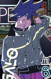 Gasping to paint is one of the things that galo says as he prepares him self for a wall. Galo Thymos Promare Image 2654915 Zerochan Anime Image Board