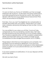Check spelling or type a new query. Employee Termination Letter 20 Best Examples Templates