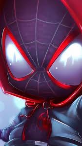 Support us by sharing the content, upvoting wallpapers on the page or sending your own. 330813 Spider Man Miles Morales Chibi Marvel 4k Phone Hd Wallpapers Images Backgrounds Photos And Pictures Mocah Org