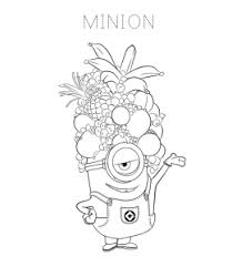 Some of them have only one eye and not worried about it. Despicable Me Minions Coloring Pages Playing Learning