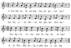 Lulajże jezuniu, moja perełko, lulaj ulubione me pieścidełko. Koleda Lulajze Jezuniu Tekst Film Dziennik Lodzki