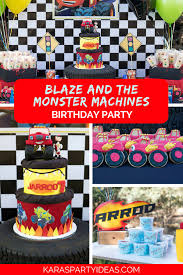 Maybe you would like to learn more about one of these? Kara S Party Ideas Blaze And The Monster Machines Birthday Party Kara S Party Ideas