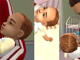 The nifty knitting patch broke default baby skins since they now work. Mod The Sims Maxis Default Skins With Brown Infant Hair