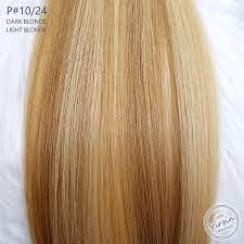 Using 100% indian remy human hair, the halo is amazing in quality and the simplest and quickest extensions to apply! Dark Blonde Light Blonde Mix Virgin Tape In Extensions Remy Halo Tape Clip Hottie Hair Extensions