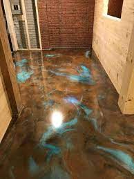 Metallic Epoxy Floor Metallic Epoxy Floor Epoxy Floor Designs Concrete Stained Floors