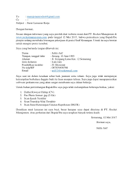 Contoh surat lamaran kerja via email lulusan s1. 17 Contoh Surat Lamaran Via Email Kumpulan Contoh Gambar