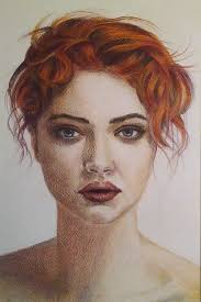 My latest coloured pencil's portrait 🖍