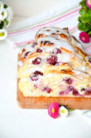 vanille kirsch topfen hefezopf baking barbarine lecker backen hefekuchen rezept kuchen