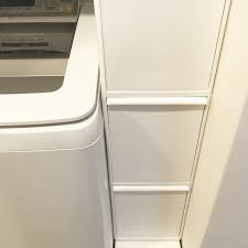 洗濯パンカバーを簡単diy 収納しやすく掃除も楽々に 家がどんどん好きになる 整理収納 diy 生活便利アイテム 洗濯パン 洗濯機 カバー 収納