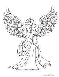 Desenho do corpo humano para colorir. Desenhos De Anjo Para Colorir Paginas Para Impressao Gratis
