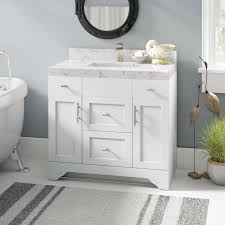 Add style and functionality to your bathroom with a bathroom vanity. Wrought Studio Exquisite Home 36 Single Bathroom Vanity Set Reviews Wayfair