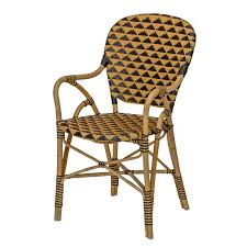 Pinnacles Arm Chair Natural Black French Bistro Selamat Piacrt Nabk French Bistro Chairs Outdoor Bistro Chairs Outdoor Chair