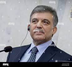 STOCKHOLM 20130312 President Abdullah Gul of Turkey is seen during his  visit to the Offices of the Government in Stockholm, Sweden, March 12.  2013. President Gul is