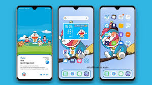 Doraemon Theme For Xiaomi Devices Dorami Dual Mode Miui Theme Doraemon Xiaomi Theme
