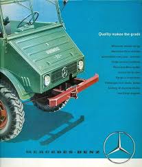 1960 Mercedes Benz Unimog Advertisement In 2020 Unimog Mercedes Mercedes Benz