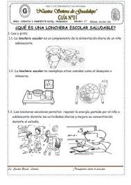 Una Lonchera Saludable Deberes De Los Ninos Instituciones Educativas Ensenanza Aprendizaje