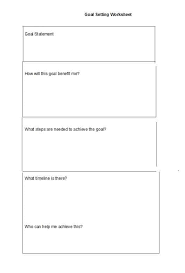 41 S M A R T Goal Setting Templates Worksheets Template Lab