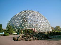 Strut length = dome radius * strut factor. List Geodesic Domes Structurae