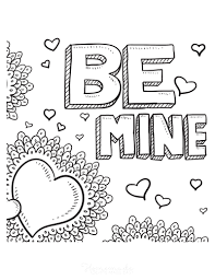 A fun activity for you and your child. 50 Free Printable Valentine S Day Coloring Pages