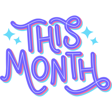 This month Stickers - Free miscellaneous Stickers