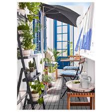 Tarno Tisch 2 Stuhle Outdoor Schwarze Akazie Stahl Grau Braun Gebeizt Sccr C Diy Balkon Dekor Kleiner Balkon Garten Terassenideen