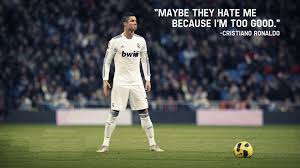 Ia tampil sebanyak 38 kali bagi los blancos sepanjang musim lalu. Quotes Soccer Real Madrid Cristiano Ronaldo Wallpaper 17786