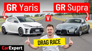 Enjoy great comfort and smart features on your journey. Watch Toyota Gr Yaris Drag Race The Supra
