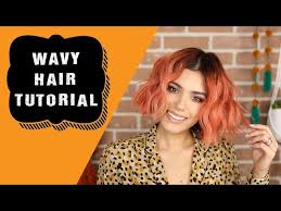 Do this around your whole head. Wavy Hair Tutorial For Short Hair Youtube