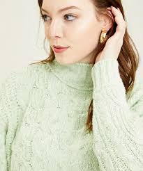 Free People Merry Go Round Cable-Knit