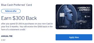 Amex blue cash everyday is especially worth it for applicants who want a $0 annual fee and bonus rewards on groceries, gas and select department store purchases. 300 Bonus For Amex Blue Cash Preferred Available Through Referrals Miles To Memories