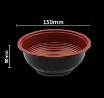 OEM Wholesale PP Bowl Japanese Ramen Bowl Food Grade Microwaveable  Disposable Bowls with Lids