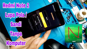 Pada kondisi mati tekan tombol volume up + power secara bersamaan, pas logo mi muncul lepas tombol power dan tetap tekan tombol volume up sampai masuk ke mi recovery. To Solve Xiomi Redmi Note 2 Forgot Password For Gsm