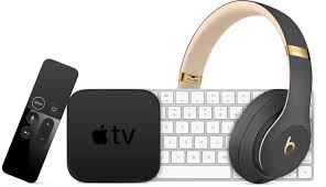 Turn on bluetooth on your desktop and click on 'add bluetooth or other devices'. Use Bluetooth Accessories With Your Apple Tv Apple Support