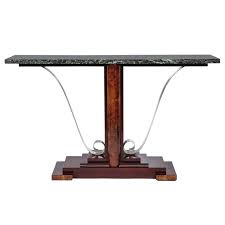 1930s Art Deco Console Table 1stdibs Com Art Deco Console Table Art Deco Table Art Deco