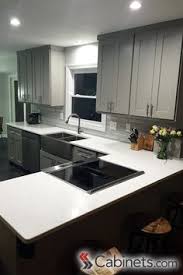 The color on the kitchen tile has a slight hint of blue to give it some interest. 40 Gray Cabinets Ideas In 2021 Grey Painted Cabinets Grey Cabinets Kitchen