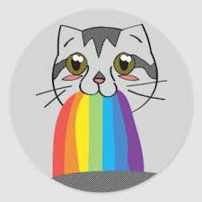 Grey Tabby Cat Stickers Zazzle